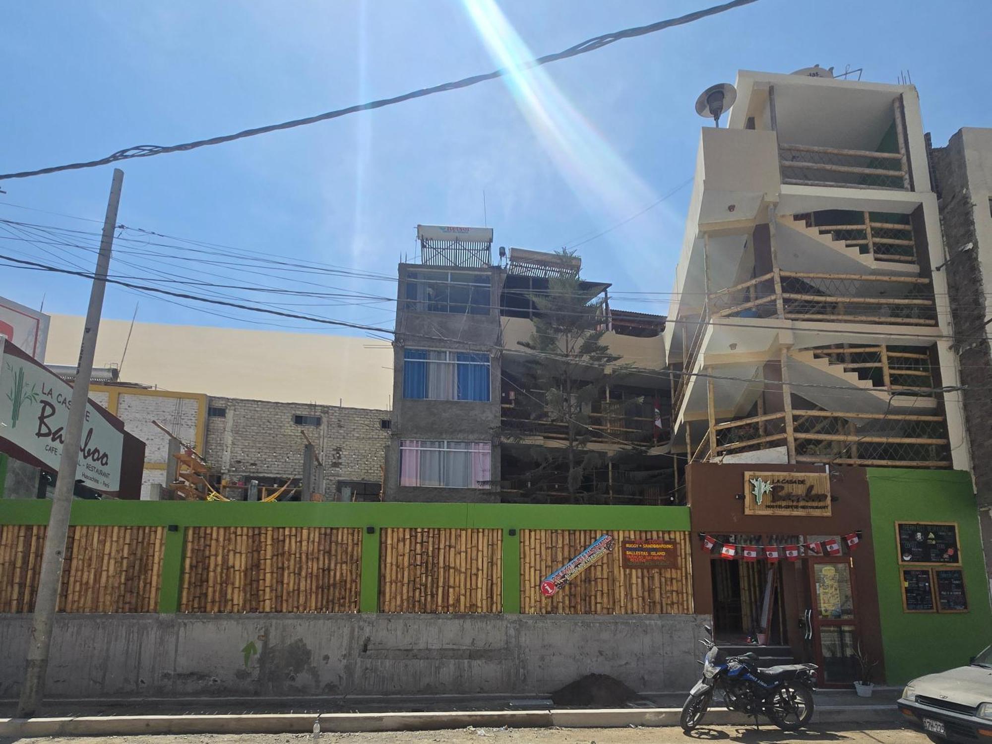 伊察 La Casa De Bamboo旅舍 外观 照片